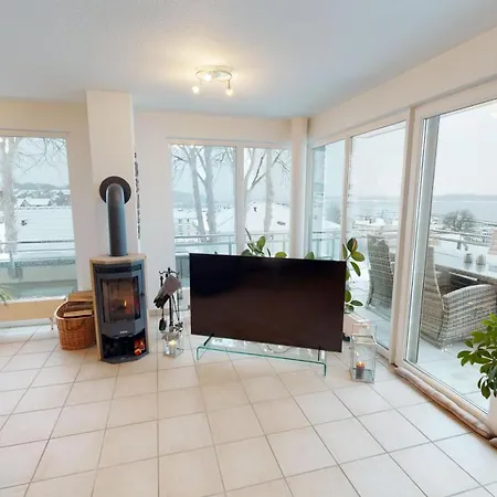 Penthouse Hafenglueck - Atemberaubender Blick Ueber Kieler Foerde * 라보에